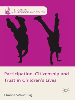cover image of Participation, Citizenship and Trust in Children's Lives